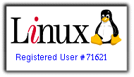Register yourself as a linux user!